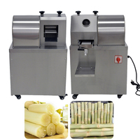 Extracteur de jus de canne à sucre électrique 220V grande capacité avec broyeur en acier inoxydable, presseur automatique à 3 vitesses