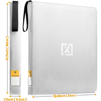 Álbum para Tarjetas con Cierre Superior y Logotipo Personalizado, Carpeta con Cierre Superior de 9 Bolsillos, 252 Ranuras, Álbum de Almacenamiento para Tarjetas Graduadas, Venta al Por Mayor