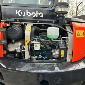 รถขุดดิน6Ton ไฮดรอลิก KX165คูโบต้ารถขุดดินขนาดเล็กจากญี่ปุ่น Kx155 Kx165qc พร้อมรถแบคโฮและค้อน - Product Image 6