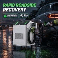 Chargeur rapide portable DC MIDA 40 kW, refroidi par air forcé, IP55, pour les zones de stationnement