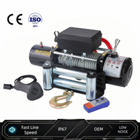 Treuil électrique sans fil à commande à distance, 12V 24V DC, avec frein automatique antidérapant, homologué CE, pour la remorquage de bateaux marins, directement de l'usine