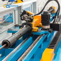 Máquina Dobladora de Tubos de Metal y Aluminio RS-38CNC-4A-2S, Dobladora de Conductos Hidráulica con Mandril, en Venta