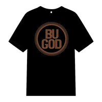 T-shirt en coton extensible doux à col rond avec logo personnalisé en strass pour l'été, coupe oversize, pour femmes et hommes
