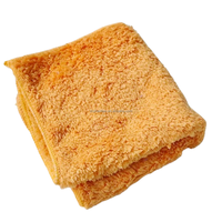 Serviette de lavage de voiture en microfibre, tissée, épaisse et absorbante, outil pour le nettoyage de la voiture