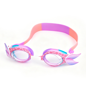 Gafas de Natación XIALE con Diseño de Cola de Sirena 3D para Niños, Antivaho, Anti-fugas, Silicona Suave, Protección UV para Niñas - Product Image 1