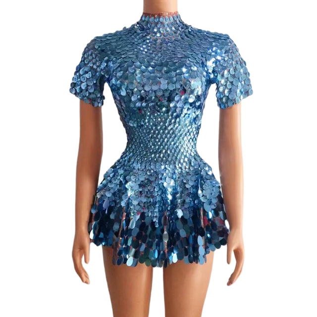 Party Dress with Sequins - Perfect for Birthday Celebrations