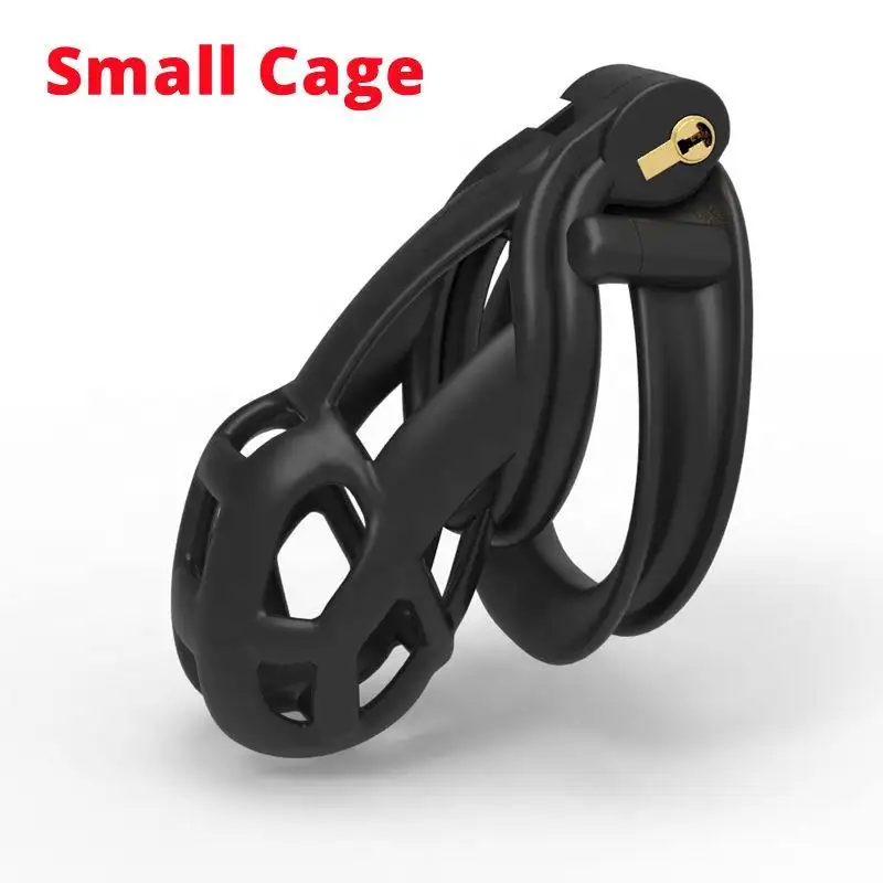 Wholesale Resin 3D Print Chastity Cage For Men Sex Toy For Male Cock Cage Lock For Gay Male Chastity Device