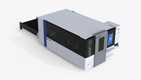 Machine de découpe laser à fibre haute puissance de grande taille pour la fabrication industrielle de métaux