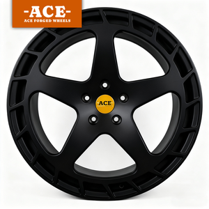 Rines Forjados de 18 19 20 21 22 Pulgadas con Acabado Negro para Autos de Pasajeros Porsche 911 <span class=keywords><strong>Ferrari</strong></span> 488 Mclaren <span class=keywords><strong>720S</strong></span> 5X112 5X114.3 BMW M3 - Product Image 1