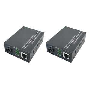 Haute qualité <span class=keywords><strong>1Gb</strong></span> SFP Fiber vers <span class=keywords><strong>RJ45</strong></span> convertisseur de média à fibre optique 1000Mbps commutateur de fibre SFP avec Module SFP livraison gratuite - Product Image 1