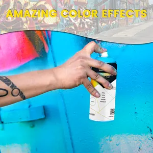 Colorful Fluorescent Spray Paint For Creative Artwork Party And Event Decorations