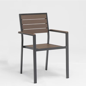 8 Seat Modern Luxury Weatherproof Aluminum Dining <strong>Bench</strong> and 8 Chair Set with <strong>Garden</strong> Table for Hotel Park &amp; Gym Outdoor Use - Product Image 5