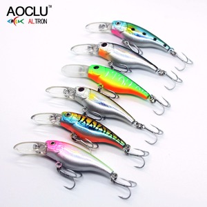 Aohard Wobblers Jerkbait sert yem küçük Minnow krank balıkçılık cazibesi 40mm 2.5g Mini yüzer Shad dalış 0.8m - Product Image 4