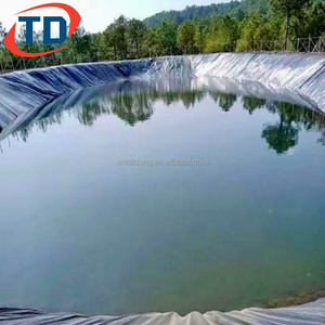 Geomembrana DAM Liner 0.75มม. 1มม. 1.5มม. 2มม. กันน้ำ HDPE geomembranes สำหรับ<span class=keywords><strong>ฟ</strong></span>าร์มปลาในทะเลสาบเทียม<span class=keywords><strong>บ่อ</strong></span>เลี้ยงกุ้งซับ - Product Image 5