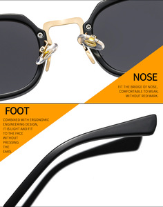 Gafas de Sol de Metal para Mujer, Gafas de Sol Modernas, Gafas de Diseñador para Hombre, Lentes de Sol - Product Image 4