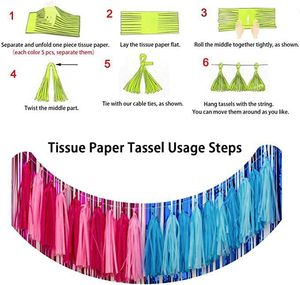 New Design Gender Reveal Party Decorations GIRL BOY Foil <strong>Balloons</strong> Blue Pink <strong>Balloons</strong> Curtain <strong>Tassel</strong> - Product Image 5