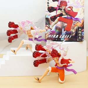Venta al por mayor PVC PU resina juguetes de plástico figura de acción Manga Luffy Gear 5 figura Luffy Nika figura de una pieza - Product Image 5