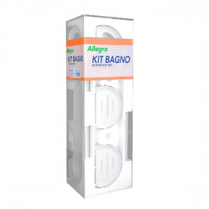 Juego de Accesorios de Baño Allegra Kit Bagno de 8 Piezas, Color Blanco - Product Image 3