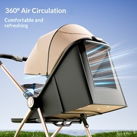 Poussette bébé légère en alliage d'aluminium de 4,85 kg, pliable d'une seule main, inclinable, pour voyage, chariot pour enfants de 0 à 6 ans