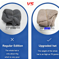 Bonnet en tricot à revers court avec logo en cuir personnalisé, style streetwear, bonnet de pêcheur d'hiver pour femmes et hommes