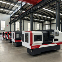 Venta Directa de Fábrica: Torno CNC Horizontal de 4 Ejes HX-80300-120 con Control GSK para Procesamiento de Ejes de Rodillos