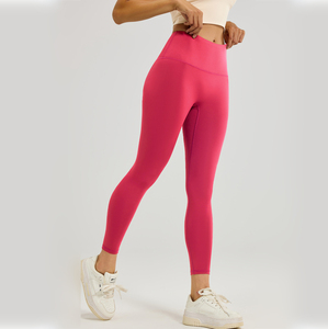 Leggings da corsa slim fit con design modellante e tessuto morbido ed elasticizzato per <span class=keywords><strong>palestra</strong></span> e attività all'aperto - Product Image 1