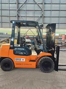Used <b>Forklift</b> Toyota 30 Diesel <b>Forklift</b> 3 Ton Original Japan FD30 <b>Forklift</b> High Quality Low Working Hours in Stock for Sale - Product Image 2