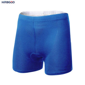 HIRBGOD – sous-vêtements de cyclisme en maille de Polyester pour <span class=keywords><strong>homme</strong></span>, culotte d'équitation à coussin de Gel 3d, sous-vêtement de vélo respirant - Product Image 4