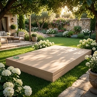 Panneau MDF brut uni de 1,8 mm, 2 mm, 2,5 mm, 9 mm, 12 mm, 15 mm, 18 mm, meubles modernes, E2, résistant à l'humidité, première qualité