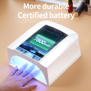 Oem ODM chuyên nghiệp nhanh chóng khô chữa đèn 72 Wát có thể sạc lại không dây UV LED Nail đèn Nail Máy sấy gel đánh bóng UV Nail ánh sáng - Product Image 2