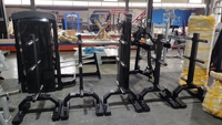 Commercial Gym Fitness Heavy-Duty Bumper Poids Plaques Titulaire Rack Système De Stockage D'arbre En Métal