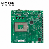 Carte mère industrielle LIMYEE NEW H81 Intel Core LGA1151 2DDR3 RAM double canal VGA DVI SATA M.2 I7/i5/i3 Thin Mini-ITX