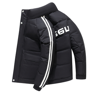 Winter new collar <b>down</b> <b>jacket</b> for men and women with the same couple tooling wind thickened warm white <b>duck</b> <b>down</b> <b>jacket</b> fashion - Product Image 1