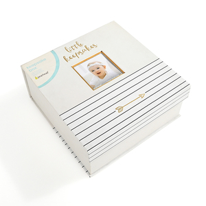 Luxury Custom Logo Newborn Baby Packaging <b>Magnetic</b> Gift <b>Box</b> with Flexographic Printing for Keepsakes and Special Occasion Gifts - Product Image 3