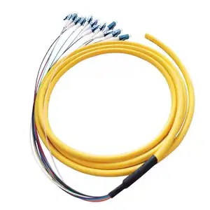 1m tek modlu Fiber 60 metre zırhlı SC Simplex LC FC ST APC UPC PVC iletişim kabloları