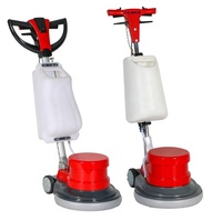 FALAMBOR SC-005 Elektrische Bodenreinigungsmaschine mit Schmetterlingsgriff, 154 U/min, 1500W, Selbstfahrend, Mehrzweck-Bodenbürste für Teppich und Fliesen, 8L