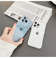Coque arrière transparente en gel TPU pour iPhone 17 16 15 14 13 12 11 Pro Max – Prix de gros abordable