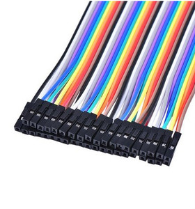 Personalizado macho a hembra 1P 2P 3P 4P 5P 6P 10P DuPont 2,54mm línea de placa de pruebas plana cinta de puente arnés de cable - Product Image 4