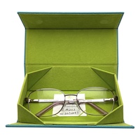 Étui rigide de lunettes de soleil de luxe personnalisées boîte en carton emballage magnétique cadeau lunettes lunettes