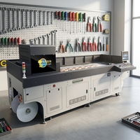 Impresora UV de Alta Velocidad para Películas a Color, para Paneles de Control Eléctrico de Electrodomésticos, Películas Suaves de PET, PVC y PE, Epson I3200