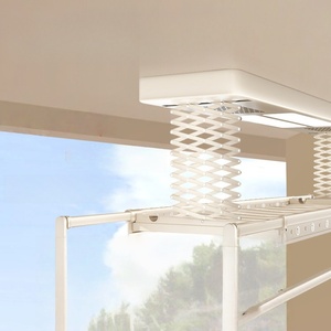 Dual <b>lamp</b> lighting intelligent voice remote control voice control automatic lifting drying sterilization electric drying rack - Product Image 5