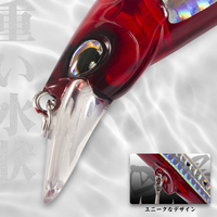 Leurre de pêche coulant lourd type Minnow 95mm 120mm, appât dur artificiel avec corps laser, Wobbler longue portée pour achigan, brochet et eau salée