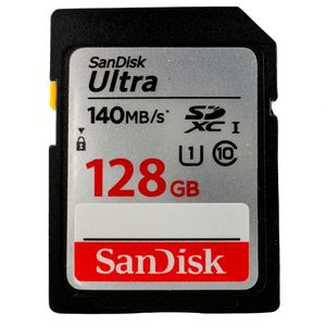 Carte mémoire SanDisk Ultra originale, carte SD 128 Go, 16 Go, 32 Go, 64 Go, classe 10, 120 Mo/s, C10, pour caméra IP, navigation - Product Image 1
