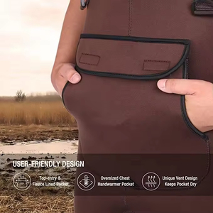 <span class=keywords><strong>Cuissardes</strong></span> de pêche en néoprène pour hommes avec <span class=keywords><strong>bottes</strong></span> à crampons pied de botte imperméable <span class=keywords><strong>cuissardes</strong></span> pour hommes et femmes - Product Image 4