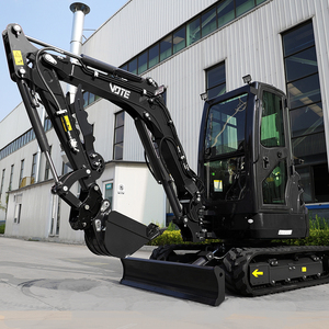 VOTE Livraison gratuite CE EPA Home Farm Kubota Engine 1.7Ton 2Ton 3.5Ton Cabin Small Crawler Digger Micro Bagger <span class=keywords><strong>Mini</strong></span> Excavator - Product Image 4