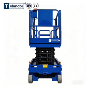 Plateforme de travail aérienne robuste en acier, 10 m, 320 kg, pour réparation extérieure - Prix de gros - Product Image 3