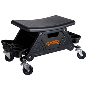 Siège roulant utilitaire pour mécaniciens et detailleurs - Avec plateaux de rangement pour outils OEM/ODM QXOXQ - Product Image 1