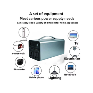 Station d'alimentation portable 300W MPPT universelle 220V/110V compatible avec la charge solaire, batterie au phosphate de fer et de lithium pour l'extérieur 300 Li - Product Image 5