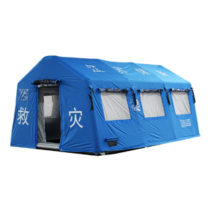 Tente médicale de cellule personnalisée professionnelle gonflable à double sécurité avec toile Oxford imperméable pour le camping vente de secours en cas de catastrophe! - Product Image 5