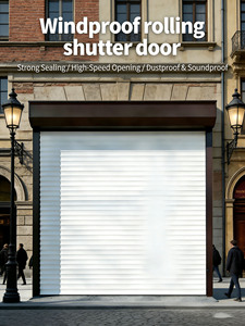 Garage <strong>Doors</strong> Hurricane Hurricane Resistant Garage <strong>Door</strong> <strong>Doors</strong> for Houses Exterior Hurricane Proof Windproof Rolling Shutter <strong>Door</strong> - Product Image 1